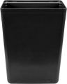 Pojemnik do wózka czarny pp 33,5x23,1x44,5cm
